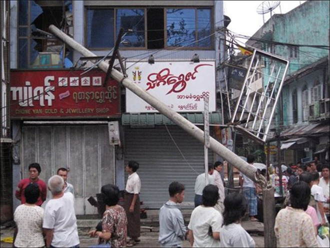 Thiên tai tại Myanmar gây thiệt hại lớn, làm 18 người thiệt mạng ảnh 1