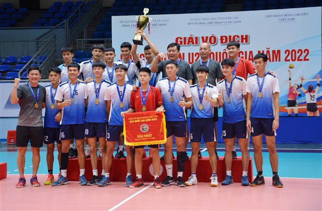 Bế mạc Giải vô địch bóng chuyền U23 Quốc gia năm 2022 ảnh 2