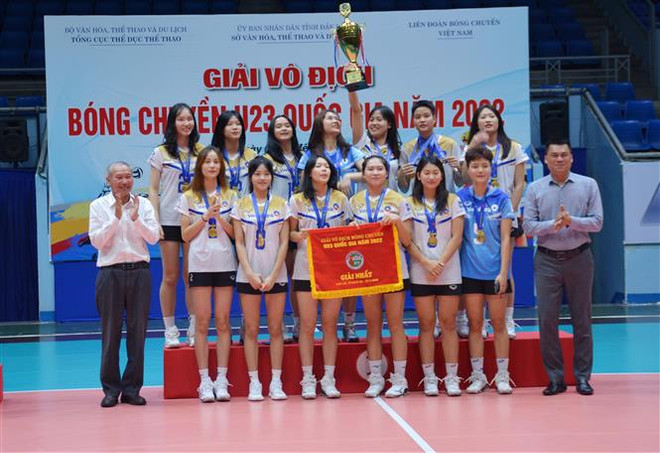 Bế mạc Giải vô địch bóng chuyền U23 Quốc gia năm 2022 ảnh 1