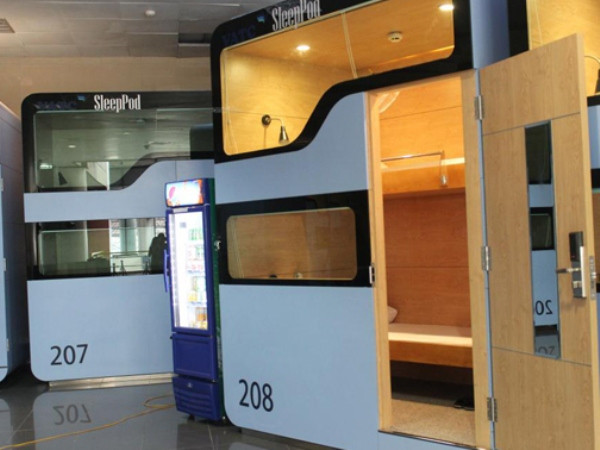 Mở lại hoạt động dịch vụ hộp ngủ mini tại sân bay Nội Bài ảnh 1