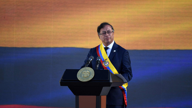 Tổng thống đắc cử Colombia Gustavo Petro tuyên thệ nhậm chức ảnh 1