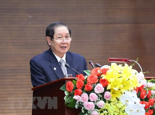 Bộ trưởng Bộ Nội vụ Lê Vĩnh Tân. (Ảnh: Doãn Tấn/TTXVN) Bộ trưởng Nội vụ: Xây bộ máy hành chính nhà nước thật sự trong sạch ảnh 2