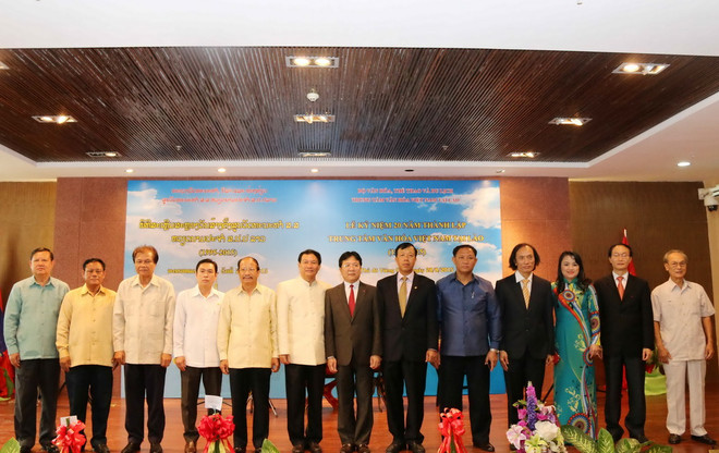 Nhiều hoạt động ý nghĩa ở Tuần Văn hóa Việt Nam tại Lào 2015 ảnh 1
