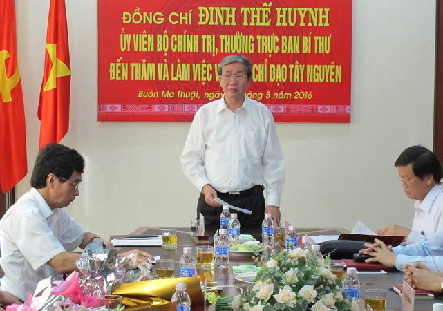 Ông Đinh Thế Huynh: Đắk Lắk cần bảo đảm đời sống đồng bào dân tộc ảnh 1