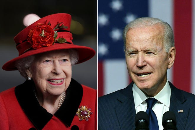 Tổng thống Mỹ Biden có cuộc gặp đầu tiên với Nữ hoàng Anh Elizabeth ảnh 1