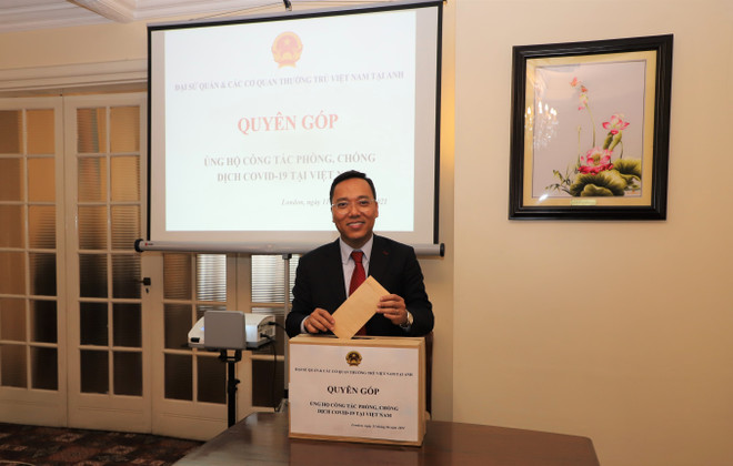 Cộng đồng người Việt tại Anh quyên góp ủng hộ phòng chống dịch ảnh 2