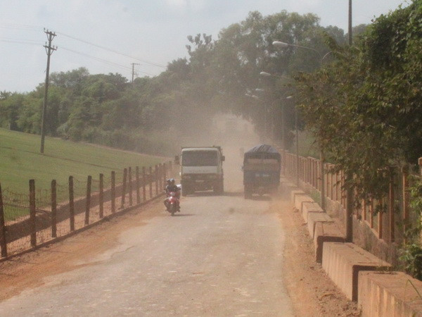 Bình Phước: Xe ben đấu đầu xe máy, một phụ nữ tử vong ảnh 1