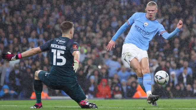 Manchester City thẳng tiến bán kết FA Cup sau trận thắng 'hủy diệt' ảnh 2