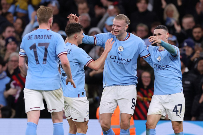 Manchester City thẳng tiến bán kết FA Cup sau trận thắng 'hủy diệt' ảnh 1