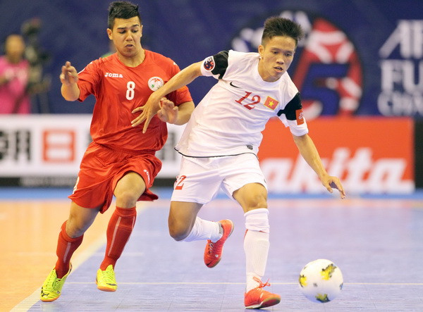 Futsal Việt Nam giành chiến thắng hủy diệt trước Tajikistan ảnh 1