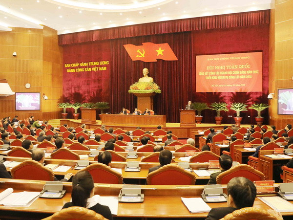 Hội nghị toàn quốc ngành nội chính Đảng triển khai nhiệm vụ 2018 ảnh 1