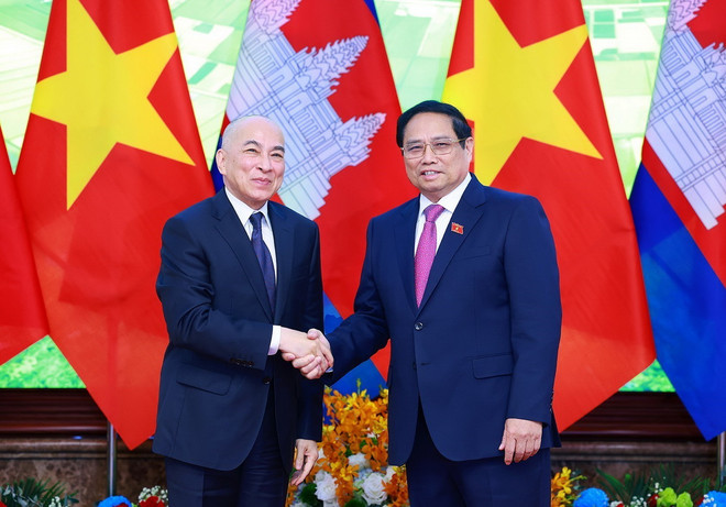 TTXVN_2811 Thu tuong Quoc vuong Campuchia (6).jpg