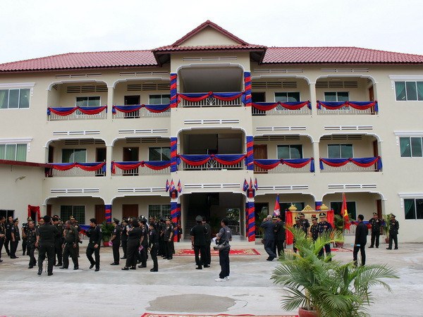 Quân đội Campuchia khánh thành công trình do Việt Nam viện trợ ảnh 1