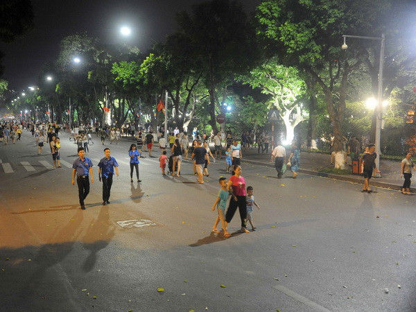 Nghiên cứu phân luồng không gian đi bộ hồ Hoàn Kiếm và vùng lân cận ảnh 1