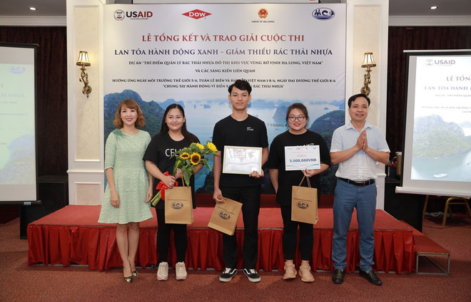 ''Nỗi lòng của nhựa'' giành giải nhất cuộc thi lan tỏa hành động xanh ảnh 1