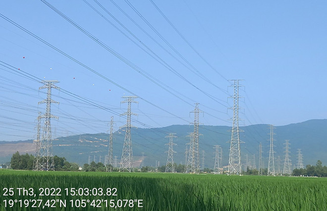 Đóng điện treo dây mạch 2 đường dây 220kV Thanh Hóa-Nghi Sơn-Quỳnh Lưu ảnh 1