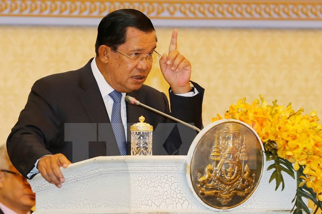 [Video] Ông Hun Sen ủng hộ việc bắt nghị sỹ xuyên tạc về biên giới ảnh 1
