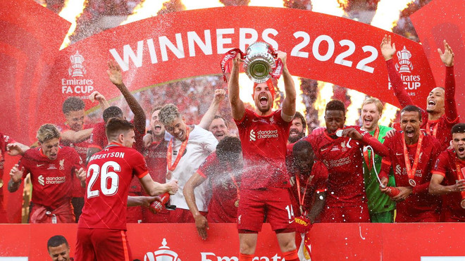 Liverpool giành chức vô địch FA Cup mùa này. (Nguồn: Getty Images) Liverpool giành chức vô địch FA Cup sau loạt luân lưu may rủi ảnh 1