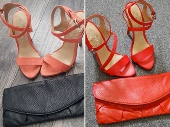 Cô gái tạo ra một đôi giày mới bằng cách quét sơn lên giày cũ ảnh 1