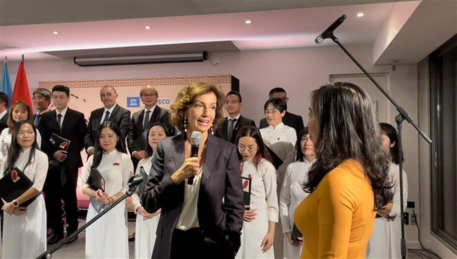 Lễ kỷ niệm 35 năm UNESCO ra Nghị quyết tôn vinh Chủ tịch Hồ Chí Minh ảnh 2