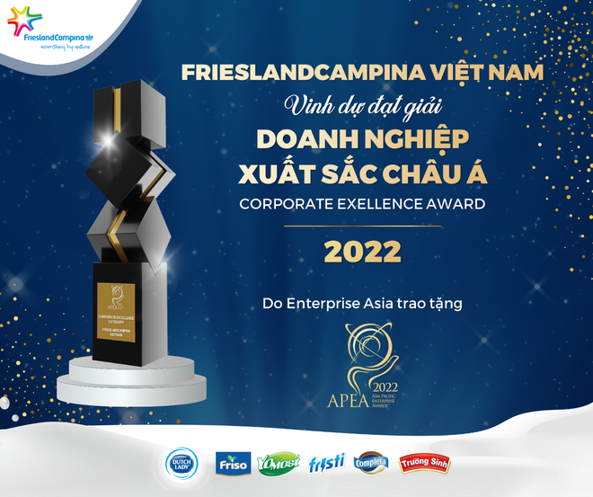 FrieslandCampina Việt Nam liên tiếp đạt giải thưởng DN xuất sắc châu Á ảnh 2