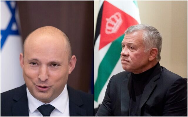 Quốc vương Jordan điện đàm với Thủ tướng Israel về hạn chế xung đột ảnh 1