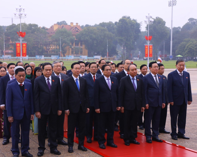 Chương trình làm việc của kỳ họp bất thường lần 2, Quốc hội khóa XV ảnh 1