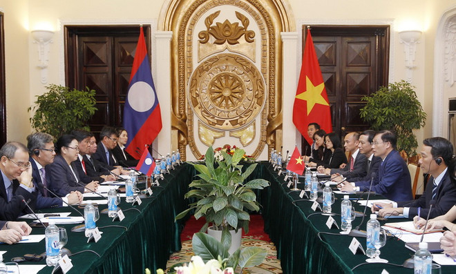 Tham khảo Chính trị lần thứ ba giữa hai Bộ Ngoại giao Việt Nam-Lào ảnh 1