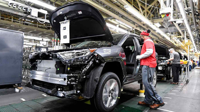 Toyota tạm dừng hoạt động 4 nhà máy ở Bắc Mỹ vì thiếu linh kiện ảnh 1