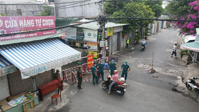 Thành phố Vũng Tàu phát hiện ổ dịch với 28 ca ngoài cộng đồng ảnh 1