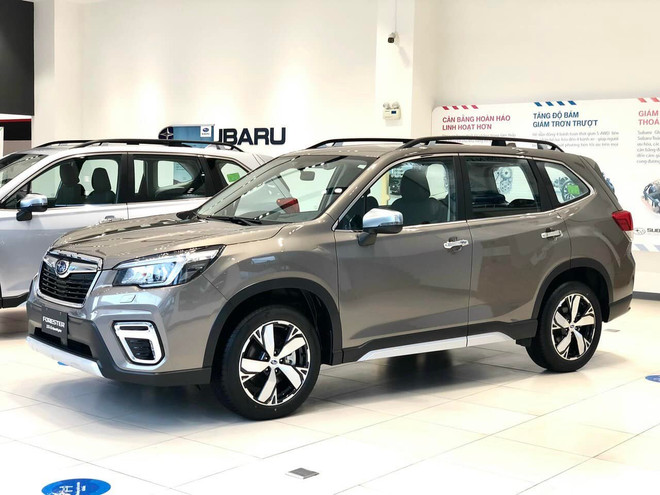 Mẫu SUV của hãng Subaru thường xuyên nằm trong top các mẫu xe giảm giá mạnh. (Ảnh nguồn: Subaru) Loạt ôtô đang được đại lý giảm giá, khuyến mãi ngược 'bão' khan hàng ảnh 1