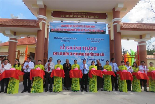 Bến Tre: Khánh thành Khu lưu niệm cụ Phó bảng Nguyễn Sinh Sắc ảnh 1