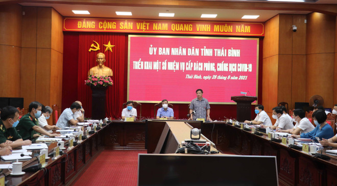 Hòa Bình, Thái Bình triển khai giải pháp cấp bách phòng chống dịch ảnh 1