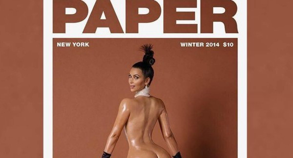 Kim Kardashian khoe trọn vẹn vòng 3 ngoại cỡ trên bìa tạp chí ảnh 1