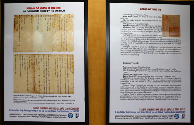 Bảo quản và phát huy giá trị tài liệu Châu bản triều Nguyễn ảnh 1