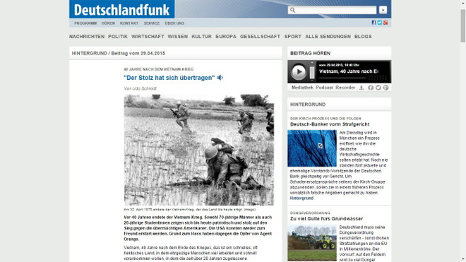 Truyền thông Đức đưa tin 40 năm kết thúc chiến tranh Việt Nam ảnh 2