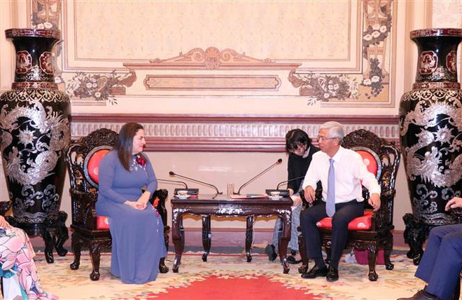 Thành phố Hồ Chí Minh tri ân Trưởng Đại diện UN Women tại Việt Nam ảnh 1