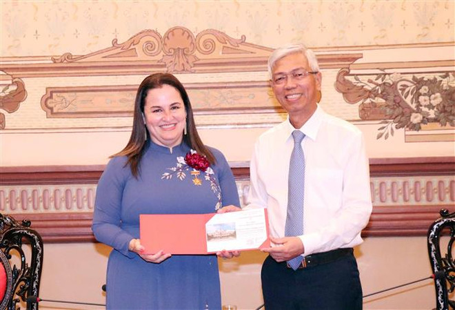 Thành phố Hồ Chí Minh tri ân Trưởng Đại diện UN Women tại Việt Nam ảnh 2