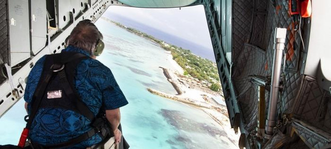 LHQ cảnh báo nước biển dâng nhấn chìm quốc đảo Tuvalu ảnh 1