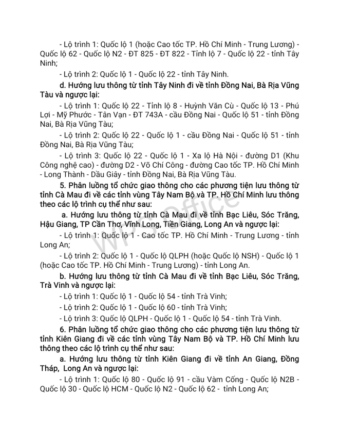 Công bố luồng xanh quốc gia, các chốt kiểm soát cho xe lưu thông ảnh 5