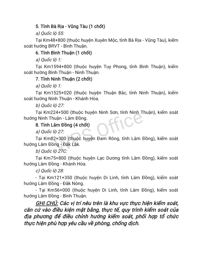 Công bố luồng xanh quốc gia, các chốt kiểm soát cho xe lưu thông ảnh 9