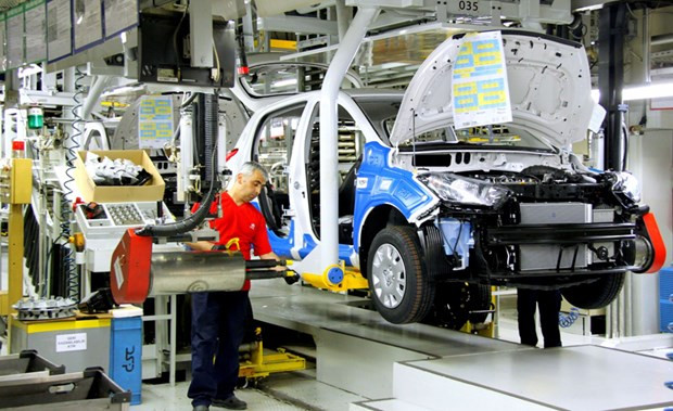 Dây chuyền sản xuất của hãng Hyundai. (Nguồn: Assembly) Bộ trưởng Tài chính Hàn Quốc lo ngại về đạo luật giảm lạm phát của Mỹ ảnh 1
