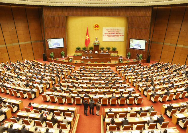 Hội nghị triển khai công tác bầu cử đại biểu Quốc hội khóa XIV ảnh 1