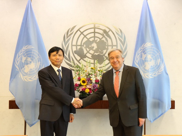 Tổng Thư ký LHQ Antonio Guterres đánh giá cao sự hợp tác của Việt Nam ảnh 1