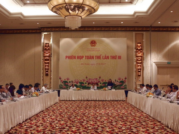  Phiên họp toàn thể lần thứ ba Ủy ban Đối ngoại của Quốc hội ảnh 1