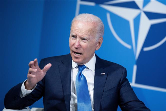 Tổng thống Mỹ Joe Biden. (Ảnh: AFP/TTXVN) Những biểu hiện về chủ nghĩa hiện thực mới của Mỹ ở Trung Đông ảnh 2