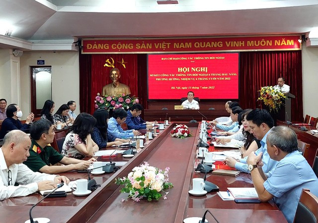 Toàn cảnh Hội nghị. (Ảnh: VGP) Nâng cao hơn nữa hiệu quả đổi mới phương thức thông tin đối ngoại ảnh 1