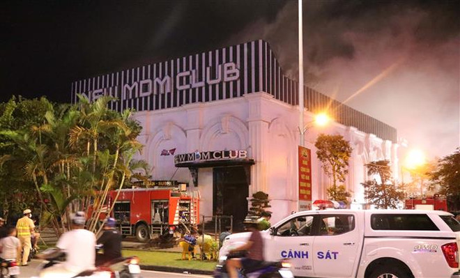 Hải Phòng: Sàn nhảy lớn nhất thành phố bất ngờ bốc cháy ảnh 1