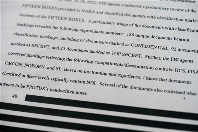 Ông Trump yêu cầu tòa ngăn FBI xem xét tài liệu tịch thu từ Mar-a-Lago ảnh 1