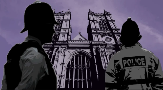 Cảnh sát Anh bố trí dày đặc trong lễ tang Nữ hoàng Elizabeth II ảnh 1